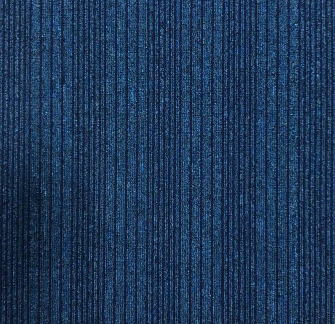 665-Blue Carpet Tiles